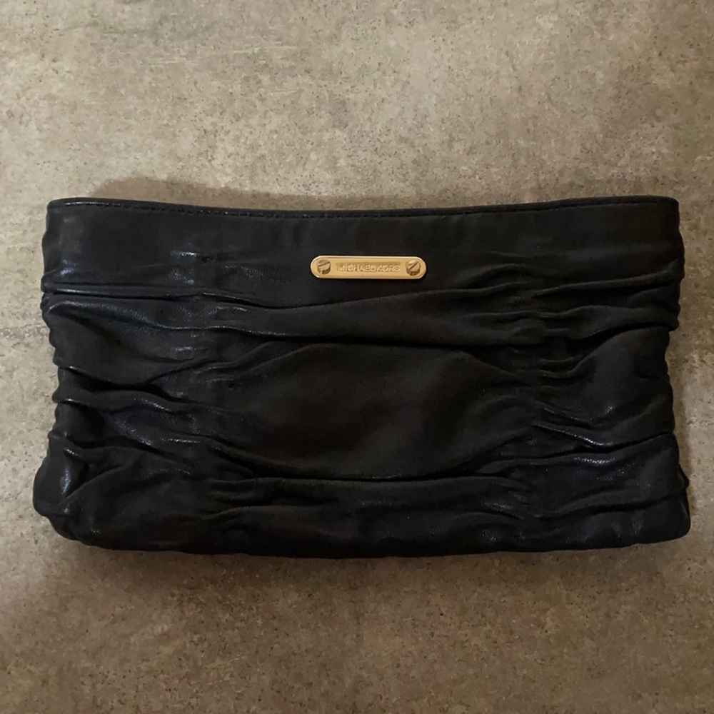 Michael Kors leather clutch
